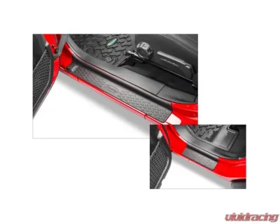 Quadratec Custom Fit Entry Guards Front and Rear Set-JLU & JT Jeep Gladiator JT | Wrangler 2018-2021 - 13113 5003
